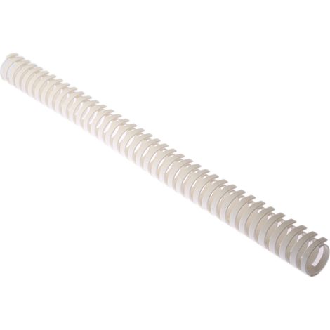 Goulotte de 30 mm x 30mm x 500mm, Flexible, en Polypropylène Blanc ( Prix pour Paquet de 10 )