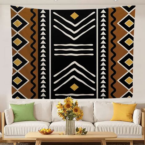 Tapisseries bohèmes tendance, tenture murale, fond pour couvre-lit de plage, rideau 200x150cm (1/5)