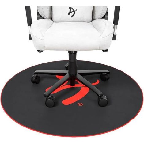 Arozzi Zona alfombra de suelo negro y rojo 121 cm (1/3)