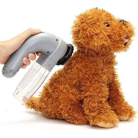 Tierhaarentferner Multifunktionale Staubsaugerbürste für die Tierpflege Automatisches Aufsammeln von Fell und Haaren