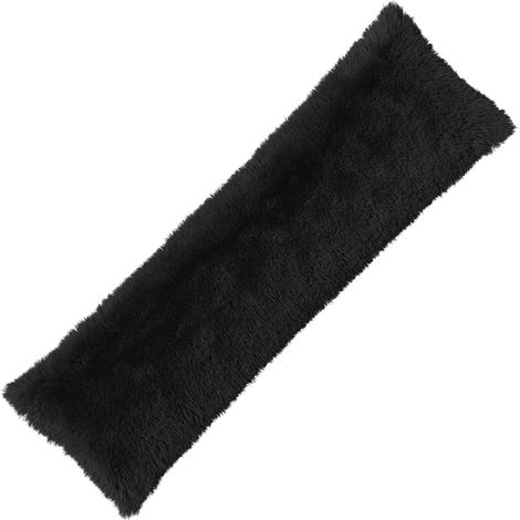 Cushion Cover HEERLEN Black 40 x 145 cm PV Fleece vidaXL (1/5)