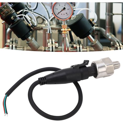 Drucksensor aus Edelstahl 0,5-4,5 V, 1/8 Zoll Gewinde, 27 NPT, geeignet für Wasser-, Öl- und Gasanwendungen. (1/5)