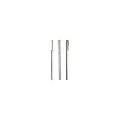 Proxxon Micromot 28230 Punta smerigliatrice forma sferica Diametro 1.2 mm 2 pz. (1/2)