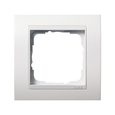 GIRA 0211803 CADRE DE FINITION 1 POSTE POUR BLANC EVENT BLANC