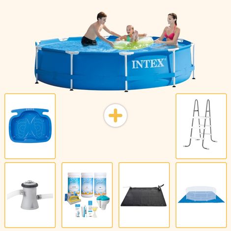 Intex Piscine Tubulaire Ronde - 305x76 cm - 7-pièces S21020 (1/5)