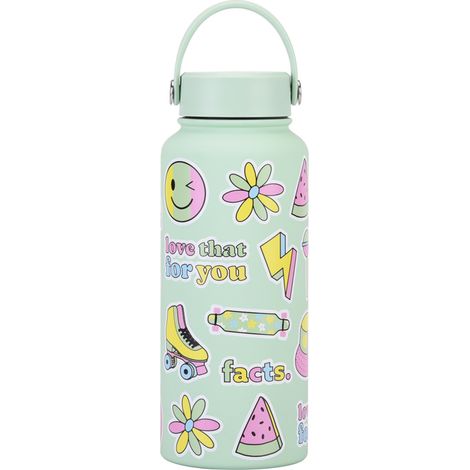 Gourde Isotherme Impression Sport 2025 Nouveau 1L Portable Vacuum Grande Capacité Grande Ouverture (1/5)