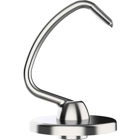 Crochet pétrisseur pour robot pâtissier, acier inoxydable, compatible bols 4.5-5QT KA et 5K7SDH, accessoire cuisine maison (1/5)