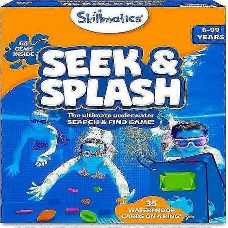 Jeux de plongée pour piscine – Chasse aux gemmes sous-marines étanche – 66 gemmes et 35 cartes – Sac de rangement en filet inclus (1/5)