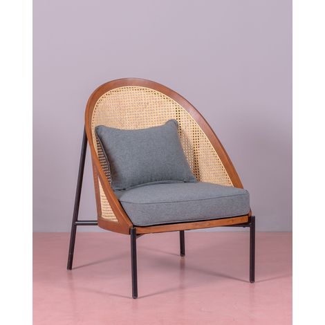 Nest Dream - Vintage-Retro-Sessel - Robín - Walnußholz (1/5)