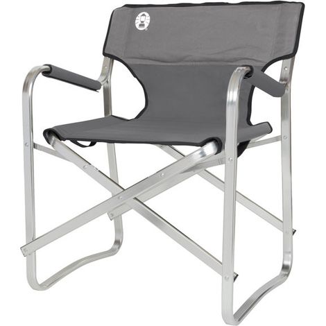 COLEMAN CAMPING ACCESSORIES DECK FAUTEUIL PLIANT, ALUMINIUM, MULTICOLORE, TAILLE UNIQUE REL160351