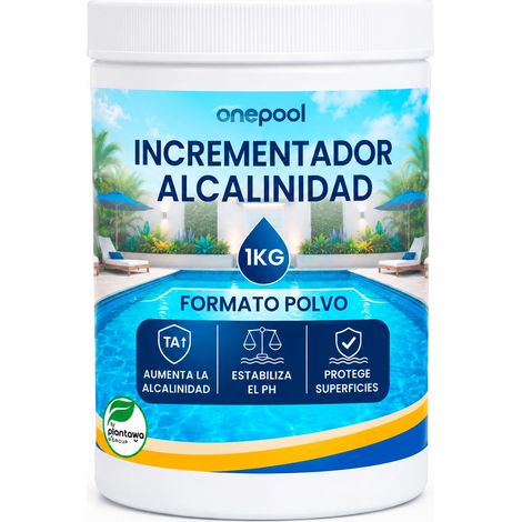 Correcteur d’Alcalinité TAC Piscine 1 kg  Augmentateur d’Alcalinité en Poudre  Aide à Stabiliser Le pH et à Équilibrer l’Eau  pour Piscine et Spa  Dissolution Rapide (1/5)