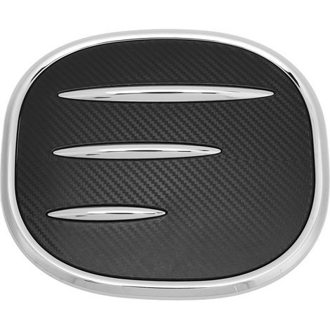 Glänzender Tankdeckel in Carbonfaser-Optik für den Außenbereich, kompatibler Ersatz für Nissan X-Trail 2021-2022, hochwertige Carbonabdeckung. (1/5)