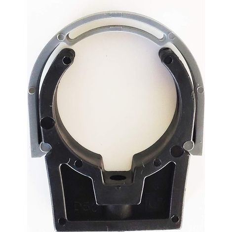 Collier PVC de fixation à clip PP fermé PVC 50mm (1 Pièce) Fixation Industrielle tuyaux