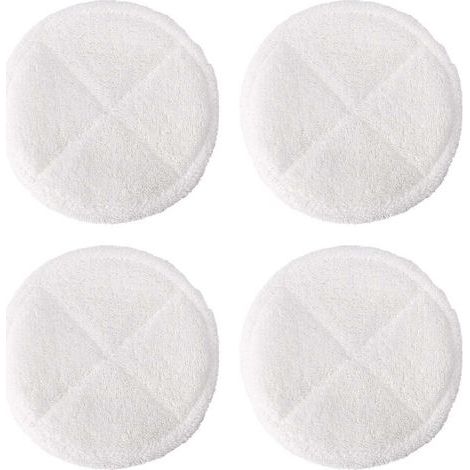 Lot de 4 lingettes de rechange à contact doux pour balai à franges Bissell Spinwave 2039A 2124 (1/5)
