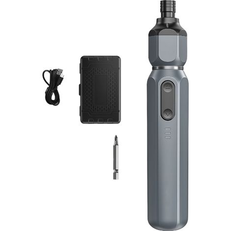 Tournevis électrique sans fil, mini-perceuse, outil électrique, batterie rechargeable 9,8 V, tournevis sans fil pour meubles