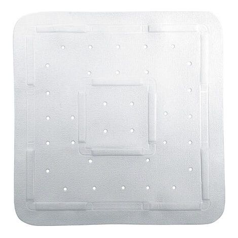 Showerdrape Comfy White Anti-Slip 55 x 55cm Shower Mat