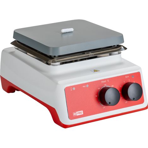 Plaque chauffante & agitateur, RS PRO, Alliage Aluminium/Silicium, 15L, 700W ( Prix pour 1 )