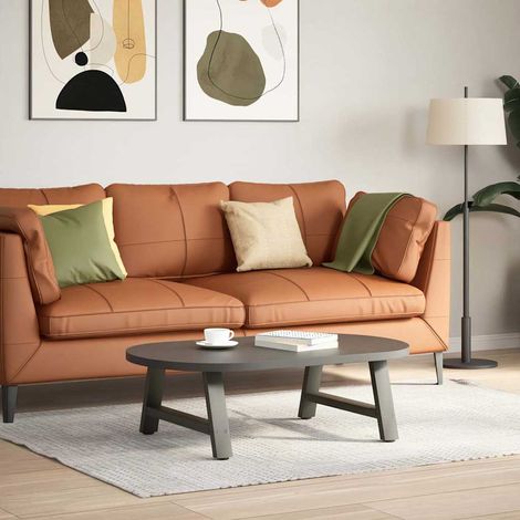 Maison Exclusive - Couchtischbeine A-Form 2 Stk. Anthrazit 70x(30