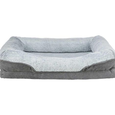 Pets-Collection Lino Vital lit orthopédique gris confortable (1/3)
