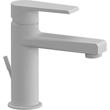 Miscelatore lavabo bianco opaco Mariani serie Artic scarico incluso (1/4)