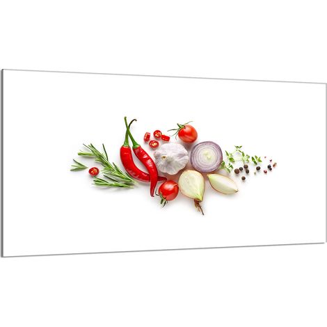Glasschutzplatte für den Herd 90x52 Gemüse (1/5)