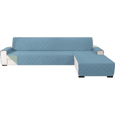 Reversible 4-Seater Corner Sofa Cover, with Left and Right Armrests, Non-Slip and Washable, for Living Room (1/5)