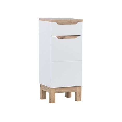 Armoire de salle de bain Cintra White - 35 x 33 x 86 cm - Meuble bas - Livraison gratuite (1/5)
