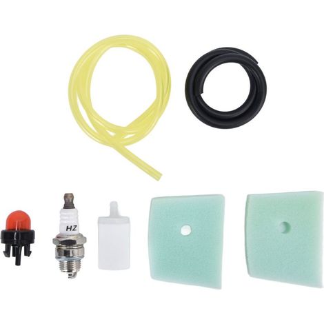 Kit de Raccordement Carburant et Bougie pour Tondeuse Husqvarna 123C 325C – Filtre à Air Inclus, Haute Précision (1/5)