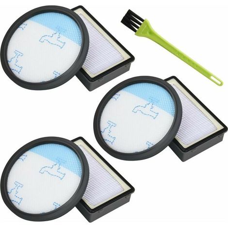 Paquete de 3 filtros para aspiradoras ciclónicas Rowenta Compact Power RO3731EA, RO3718EA y RO3753EA. Filtros HEPA de repuesto para aspiradoras ciclónicas Rowenta/Moulinex/Tefal Compact Power, referen (1/5)