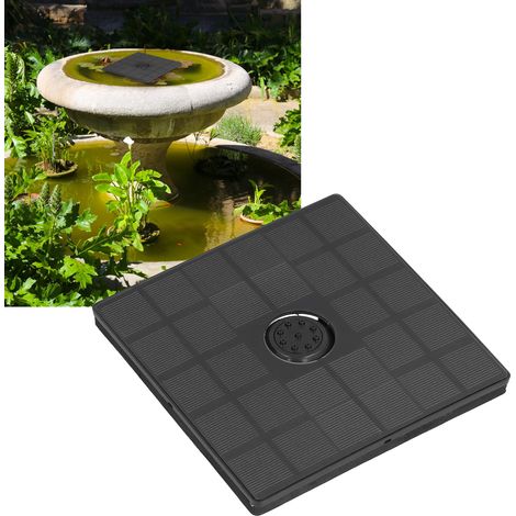Fontaines solaires, piscines extérieures, jeux d'eau, eau courante, fontaines flottantes (1/5)