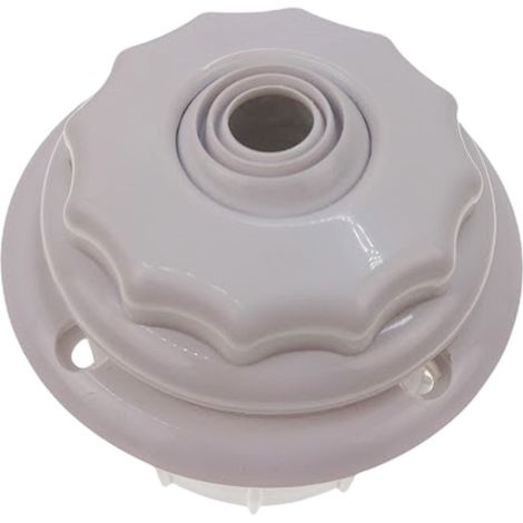 Buse de refoulement à visser pour piscine béton - Weltico Blanc Blanc (1/4)