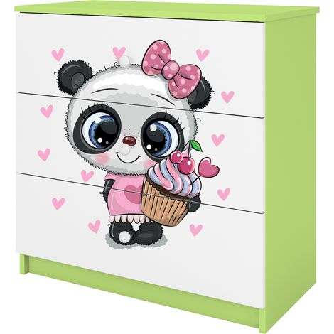 Kinderkommode Babydreams Grün (1/5)