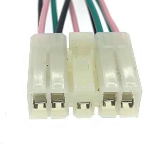 9-poliger Kfz-Audiostecker mit ummanteltem Gehäuse und Anschlüssen DJ7091-3-21, kompatibel mit Haushaltsgeräten MG610154 – Einzelstecker