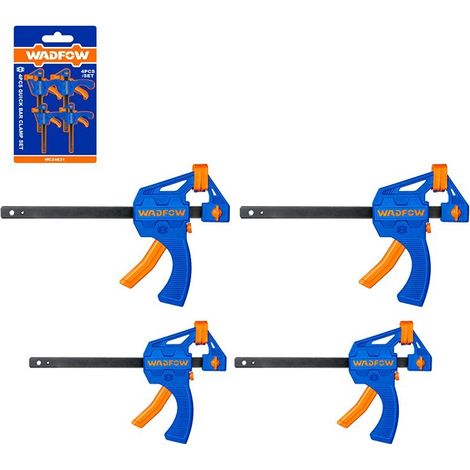 Kit de cuatro abrazaderas automáticas WADFOW 4 y 6 pulgadas (1/3)