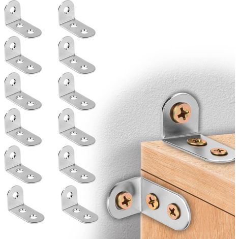 2 Ensembles Ancrages pour Meubles, Ancrages pour Meubles Anti-Basculement Acier Inoxydable Ancrages Muraux pour Meubles Prévention des Chutes Ancrages pour Meubles pour la Sécurité des Bébés (1/5)