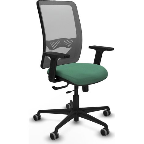 Silla de oficina piqueras y crespo Zulema negro soporte lumbar (1/2)