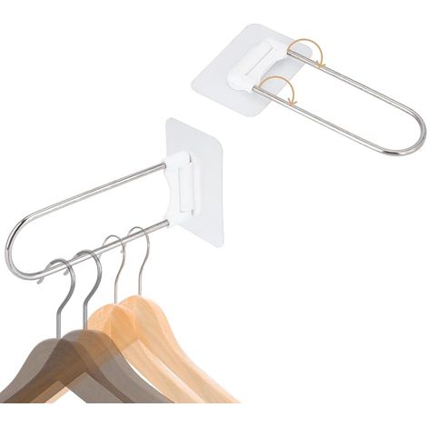 4-teiliges Badezimmer-Regalset, weißes Metall-Wandregal zur platzsparenden Aufbewahrung, Regal für Bad und Balkon (1/5)