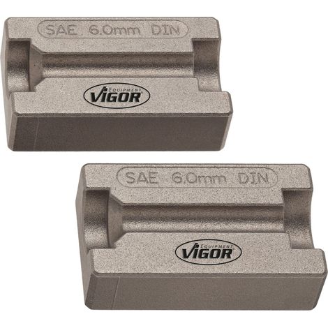 VIGOR Spannbacken-Paar 6 mm, 6 mm (1/5)