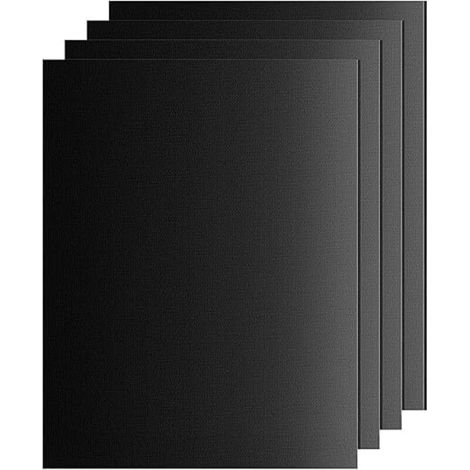 Grillmatten, 4er-Set – 40 x 50 cm – Antihaftbeschichtung aus Teflon, PFOA-frei – Hitzebeständig bis 260 °C (1/5)