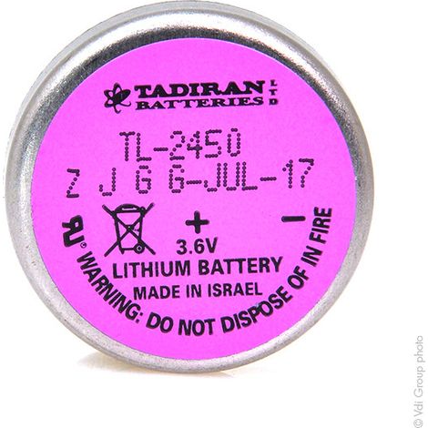 Batterie TL-2450 SL-840 TL-5186 Tadiran 3.6V 1/10C (1/4)