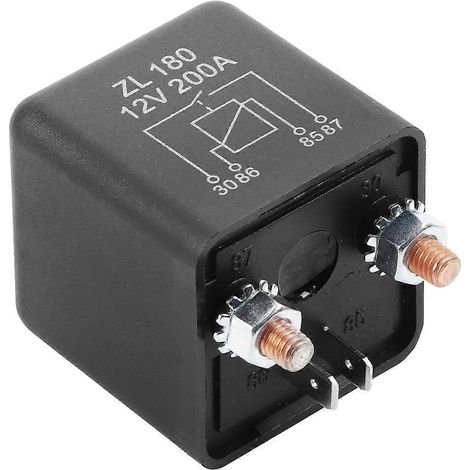 Neue 12V 200A Hochleistungs-Split-Charge-Ein/Aus-Schalterrelais für Auto, Boot, 200 Ampere