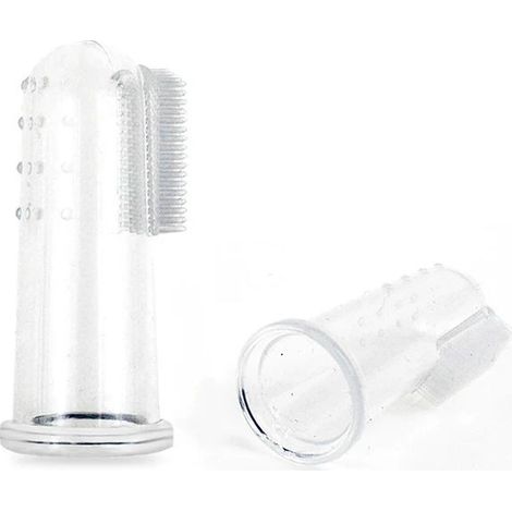 Brosse À Dents - Silicone - Pour Chiens Et Chats - Nettoyage Dentaire - 55 X 2,3 Cm - 1 Pièce (1/3)
