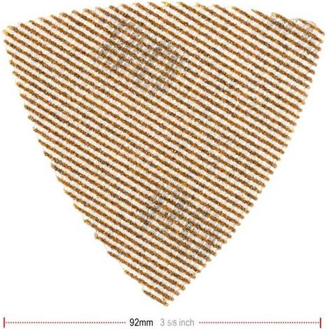 10 Triangles de Ponçage K80 - Grain 80 - D-Work (1/3)