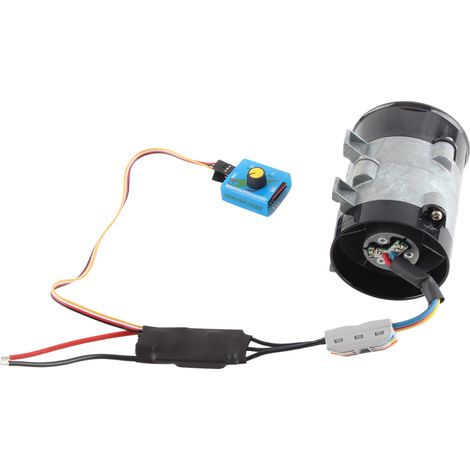 Chargeur de turbine électrique haute vitesse 12 V avec régulateur, ventilateur d'admission d'air de suralimentation automobile 380 W (1/5)