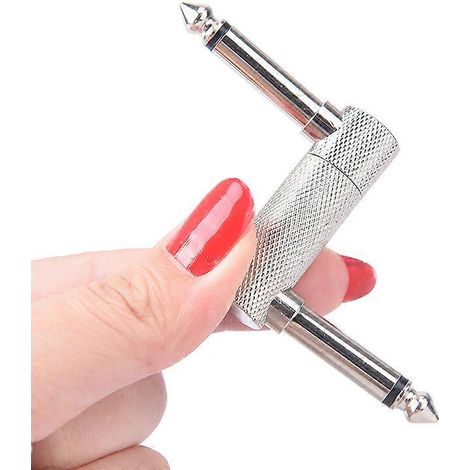 Adaptateur de câble pour prise jack 6,35 mm (1/4") pour guitare électrique, connecteur Reed Z, adaptateur de type Z, connecteur jack, adaptateur 3A (1/5)