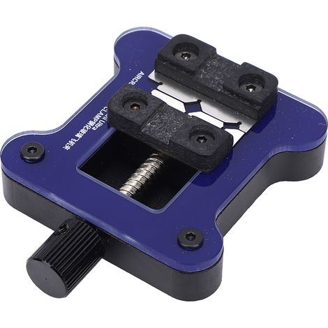 Support de soudure pour circuits imprimés (PCB) avec pinces et molette réglables, multifonctionnel, idéal pour la réparation de téléphones et la maintenance de puces électroniques (KGX-X1mini ULTRA). (1/5)