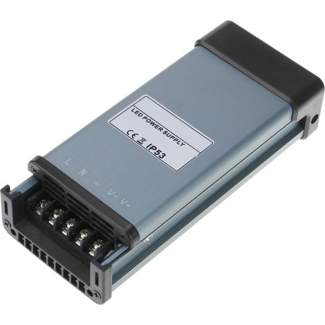 BeMatik - Source d'alimentation industrielle plate 12VDC 8.3A. Mesures 75 x 190 x 42 mm IP53 (1/5)