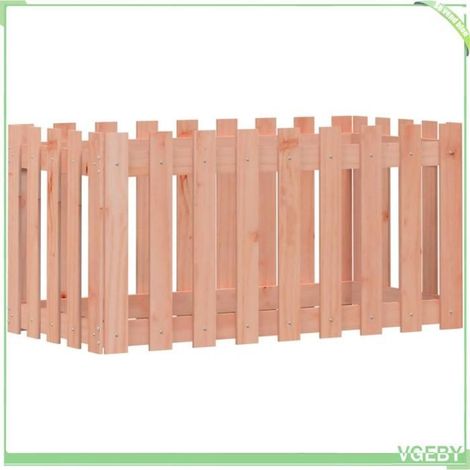 Lit surélevé de jardin - FAFEICY - 832480 - Bois de douglas massif - 100×50×50 cm - Rectangulaire (1/5)