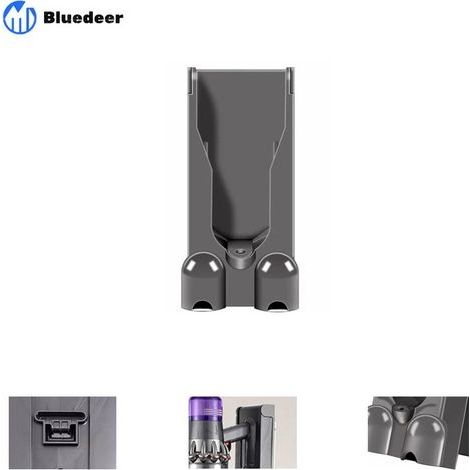 Support de station de charge mural en plastique ABS – Compatible Dyson V11 et V15 – Installation facile avec vis incluses (1/5)