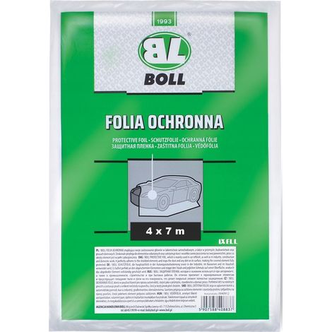Foglio protettivo in HDPE a forma di "palla" 4 m x 7 m (1/4)